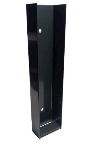 Mocowanie płyty betonowej czarna RAL9005 wys.25cm