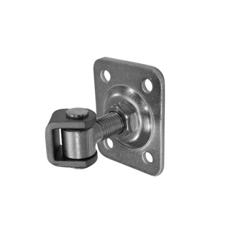 Zawias regulowany do do przykręcania M16 75x60 mm