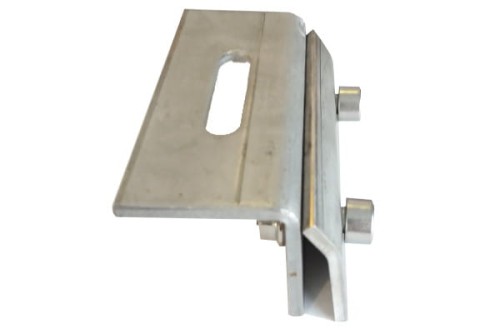 Uchwyt hakowy regulowany na rąbek do fotowoltaiki 90 mm