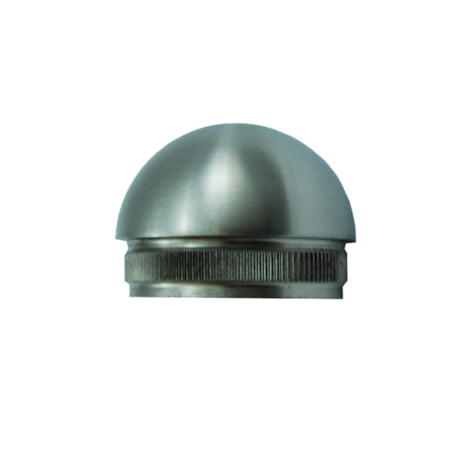 Zaślepka Poręczy Wypukła Fi 42,4mm Szlif INOX