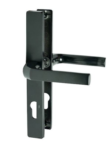 Klamka z szyldem - rozstaw 90 mm