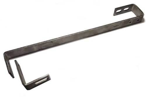 Uchwyt hakowy regulowany do dachówki do fotowoltaiki 450x30x4 mm