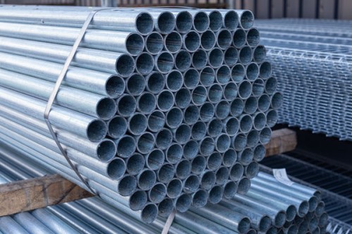 Rura stalowa ocynkowana 42,4x2,0x7mb szew napylany